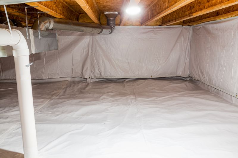 Crawlspace After Encapsulation