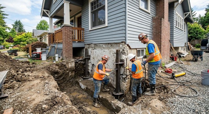 Foundation Repair project example